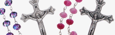 Chapelets en verre