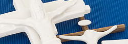 Porcelain crucifixes