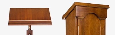 Atriles con columna Atriles con columna
