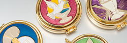 Custodes avec plaque �maill�e