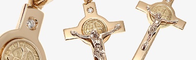 Saint Benedicts crosses