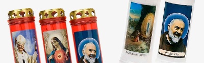 Velas votivas con imagen