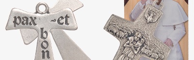 Pendentif croix m�tal