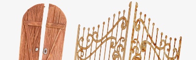 Ringhiere, inferriate, porte