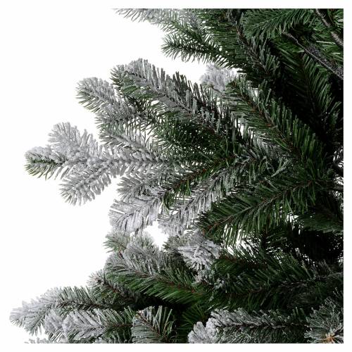 artificial christmas tree 180 cm flocked sheffield with artificial christmas tree 180 cm flocked sheffield with