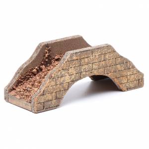 Ponte per presepe ponticello tradizionale bertoni legno 23 x 7 12 cm Accessori Presepe