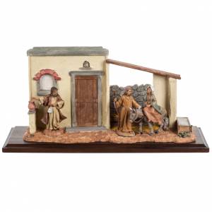Holyart Fontanini Viandante Con Fardello 6,5 Cm - Statuina Presepio In PVC - 4