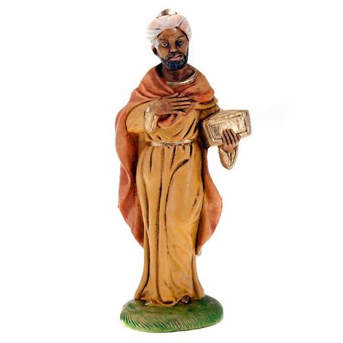 Nativity scene figurine, black Wise man 18cm | online sales on HOLYART ...