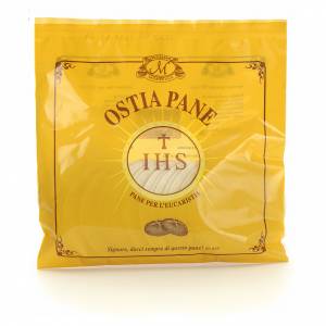 Hosties Pain Pour Concélébration – Lot De 5 Hosties Diamètre 16 Cm – Épaisses, Couleur Dorée, Conformes Aux Règles Canoniques