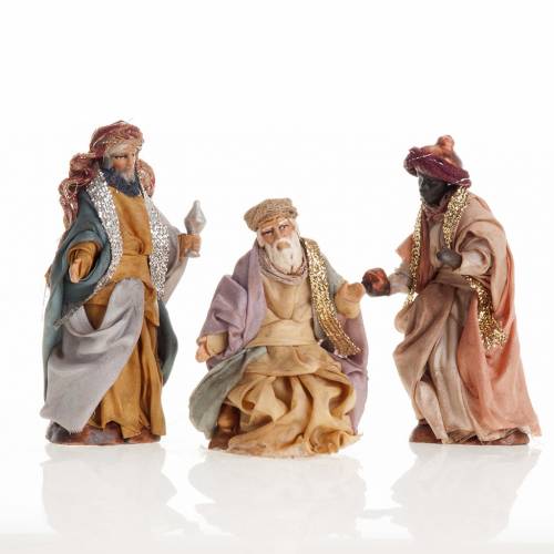 Neapolitan Nativity set, Magi 8cm | online sales on HOLYART.com