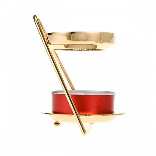 Zed shape tealight incense burner online sales on HOLYART.co.uk