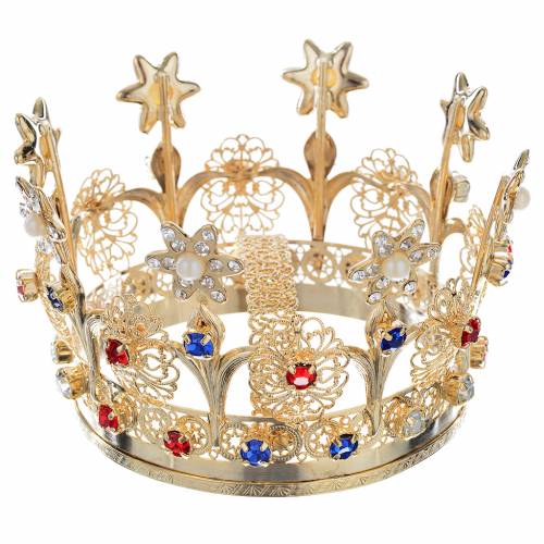 Corona Reale Uomo Con Strass Neri – Altezza 6,6 Cm, Diametro 15 Cm, Per Compleanni, Matrimoni, Cosplay, Halloween