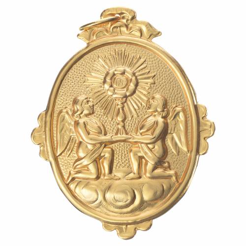 Médaille Confrérie Très-Saint-Sacrement Métal 9x7 Cm | Vente En Ligne ...