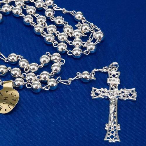 Roman 19891 - Cornice Per Rosario Con Grano E Calice - Altezza 20,3 Cm - Regalo Religioso In Lega Di Zinco - 2